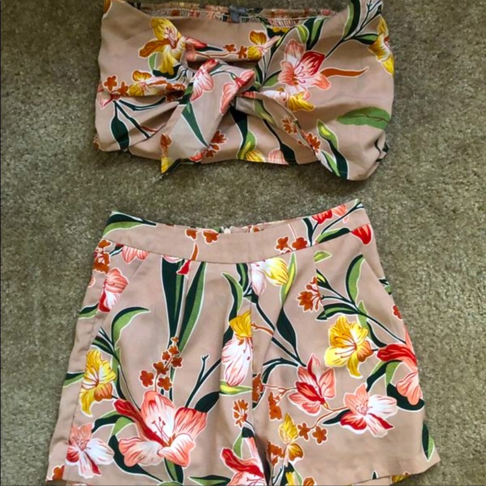 Floral/Hawaiian 2 Piece
